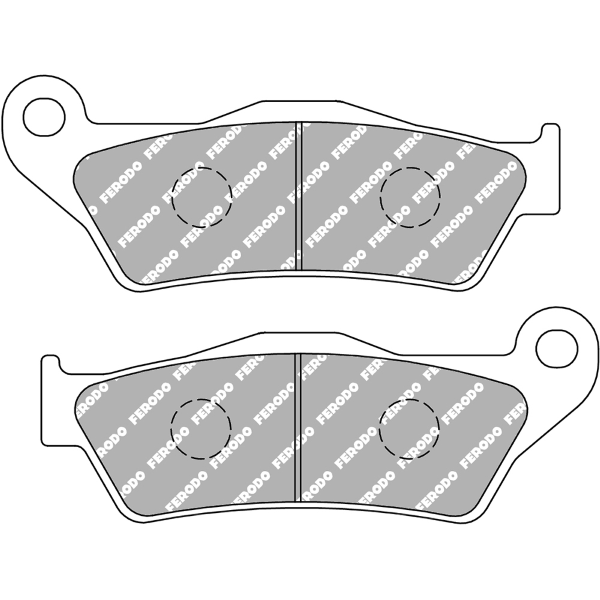 Plaquettes de frein Ferodo Sinter Grip Road FDB2018ST 