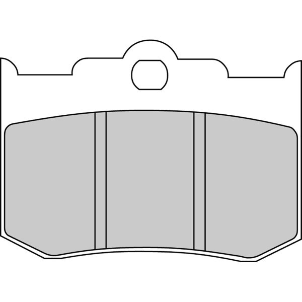 Ferodo Plaquettes de Frein Platine Route FDB2040P 