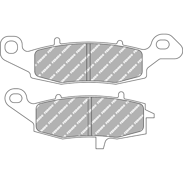 Ferodo Plaquettes de Frein CÃ©ramique CP1 Racing FDB2048CP1 