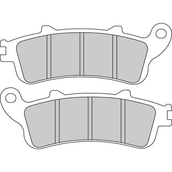 Ferodo Plaquettes de Frein Platine Route FDB2075P 