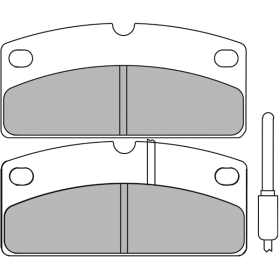 Ferodo Plaquettes de Frein Platine Route FDB2153P