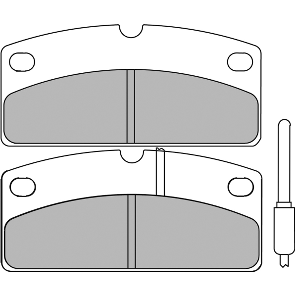 Ferodo Plaquettes de Frein Platine Route FDB2153P 