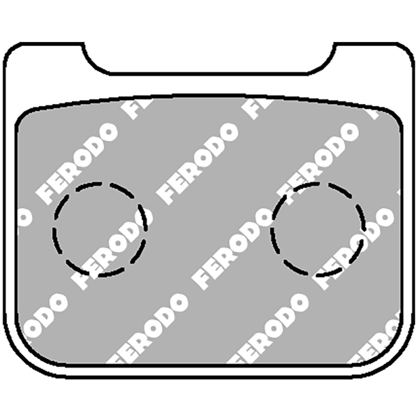 Ferodo Plaquettes de Frein Platine Route FDB2171P 