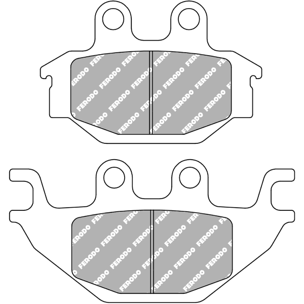 Ferodo Plaquettes de Frein Platine Route FDB2184P 