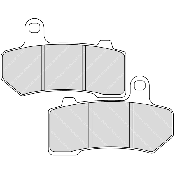 Ferodo Plaquettes de Frein Platine Route FDB2210P 