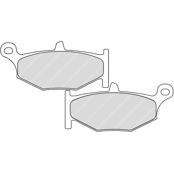 Ferodo Plaquettes de Frein Platine Route FDB2213P 