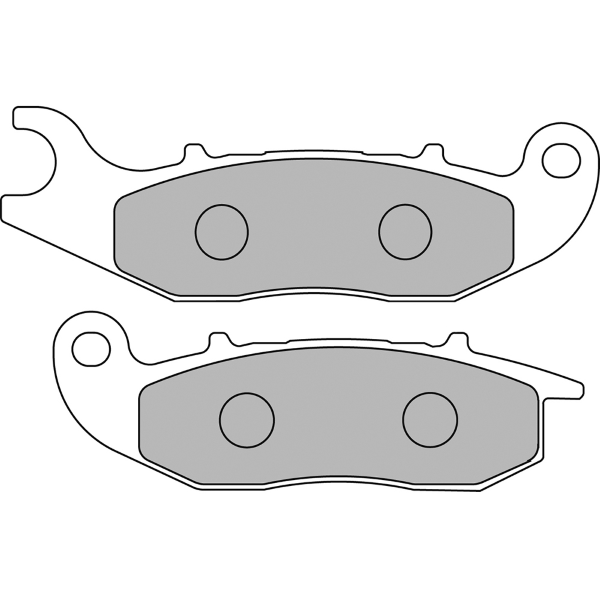 Ferodo Plaquettes de Frein Platine Route FDB2242P 