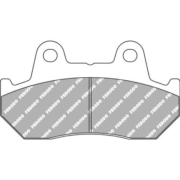 Ferodo Plaquettes de Frein Platine Route FDB244P 