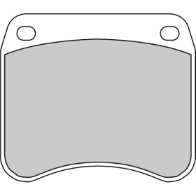 Ferodo Plaquettes de Frein Platine Route FDB342P