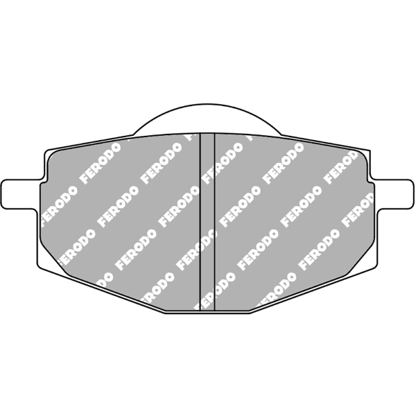 Ferodo Plaquettes de Frein Platine Route FDB383P 