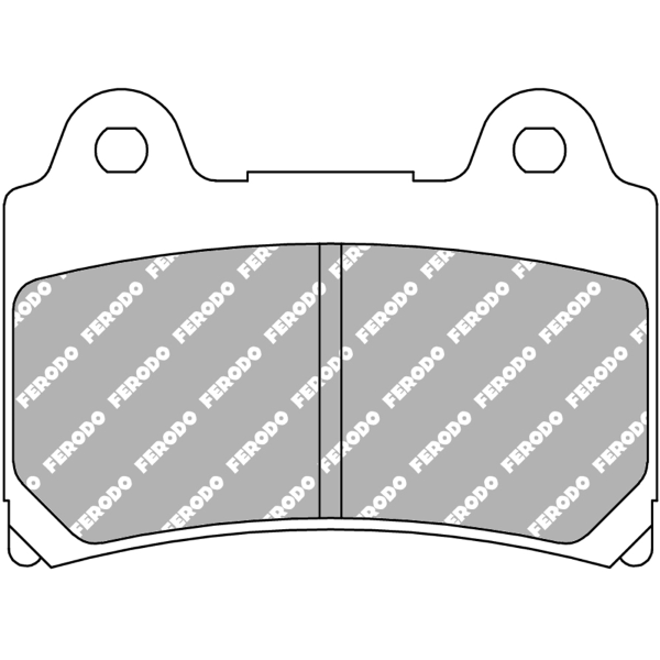 Ferodo Plaquettes de Frein Platine Route FDB449P 