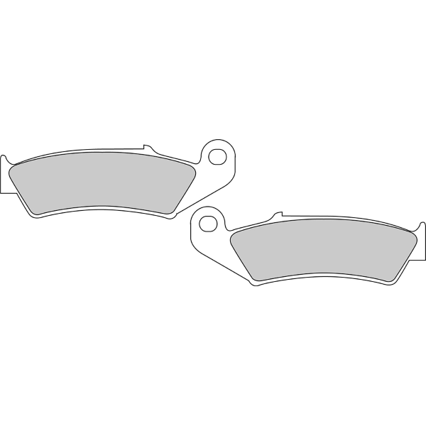 Plaquettes de frein Ferodo tout-terrain FDB495SG 