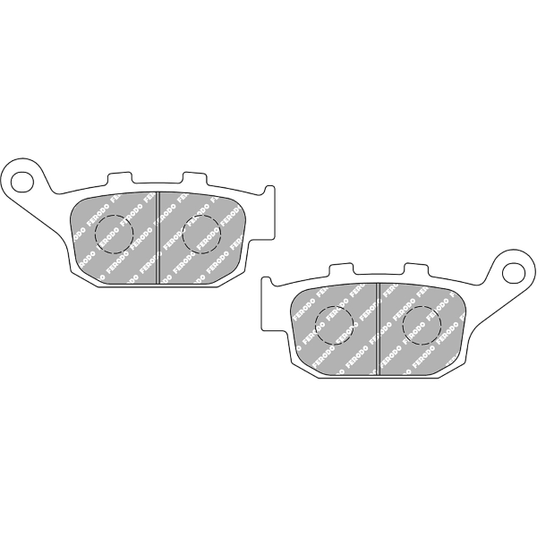 Ferodo Plaquettes de Frein Platine Route FDB531P 