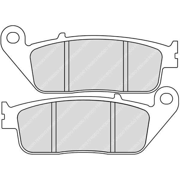 Ferodo Plaquettes de Frein Platine Route FDB570P 