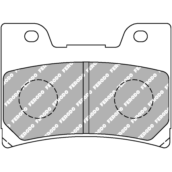 Ferodo Plaquettes de Frein Platine Route FDB666P 