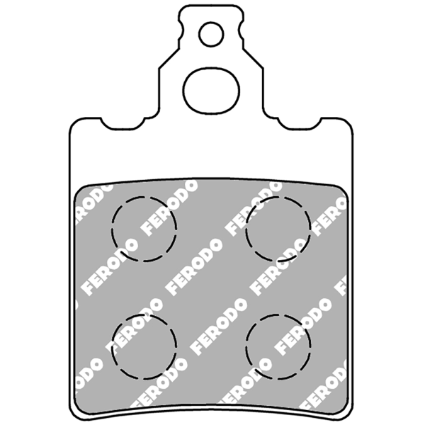 Ferodo Plaquettes de Frein Argento FDB694AG 