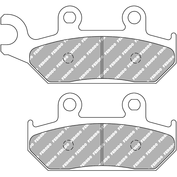 Ferodo Plaquettes de Frein Platine Route FDB737P 