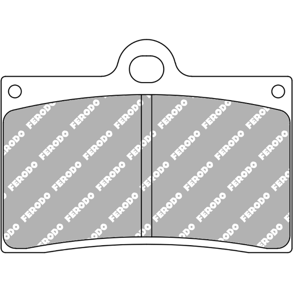 Plaquettes de frein Ferodo Sinter Racing FRP408XRAC 