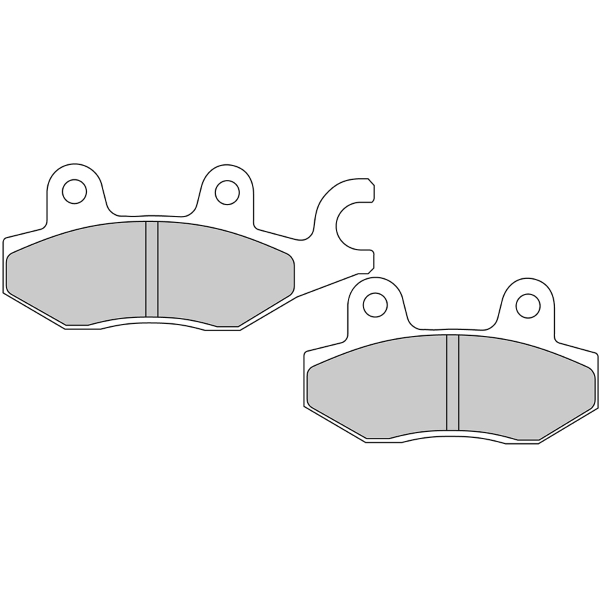 Plaquettes de frein Ferodo Eco Friction FDB2087EF 