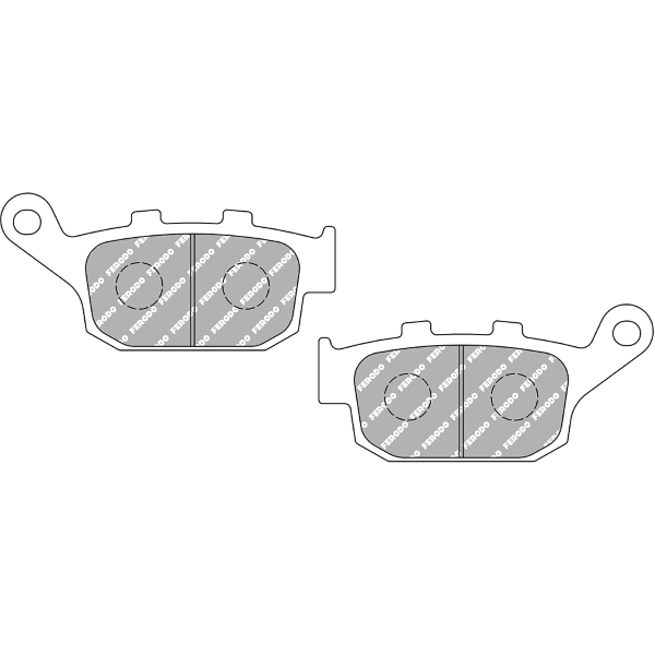 Plaquettes de frein Ferodo Eco Friction FDB531EF 