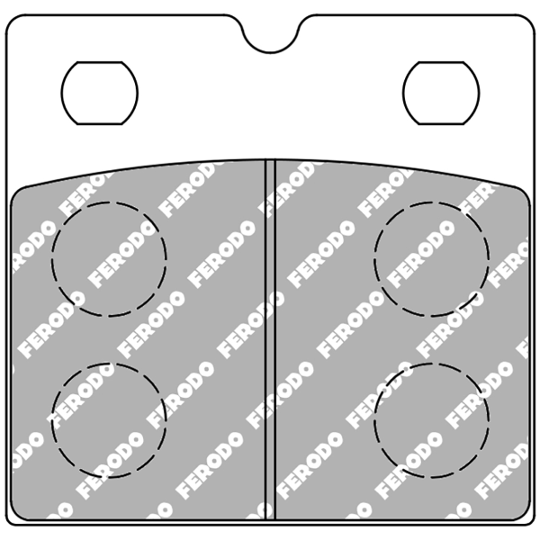 Plaquettes de frein Ferodo Eco Friction FDB108EF 