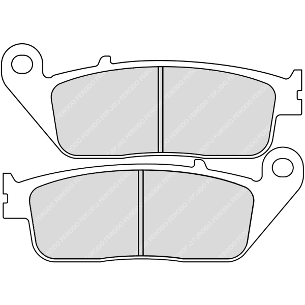 Plaquettes de frein Ferodo Eco Friction FDB664EF 