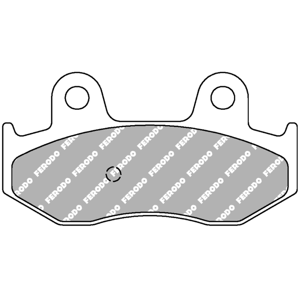 Plaquettes de frein Ferodo Eco Friction FDB2132EF 