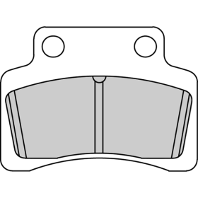 Plaquettes de frein Ferodo Eco Friction FDB2191EF
