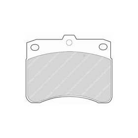 Plaquettes de frein Ferodo Piaggio Porter FVR549