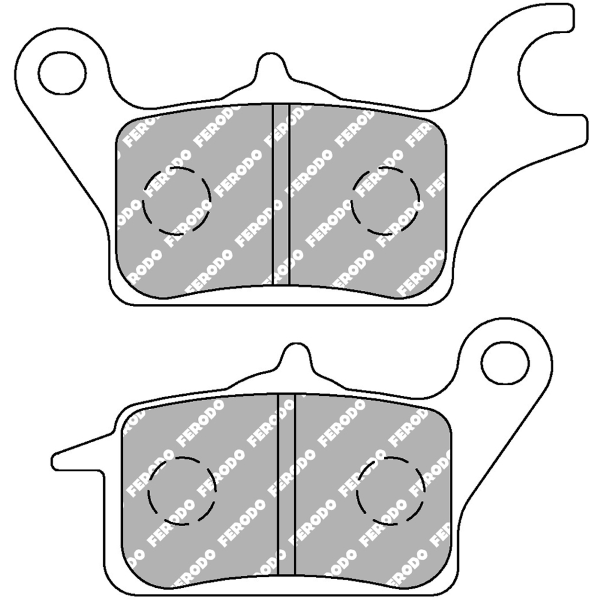 Plaquettes de frein Ferodo Eco Friction FDB2282EF 