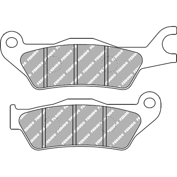 Plaquettes de frein Ferodo Eco Friction FDB2287EF 