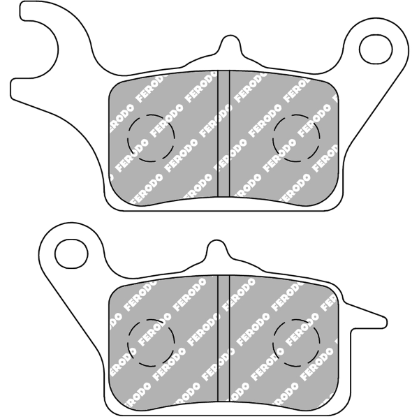 Plaquettes de frein Ferodo Eco Friction FDB2289EF 