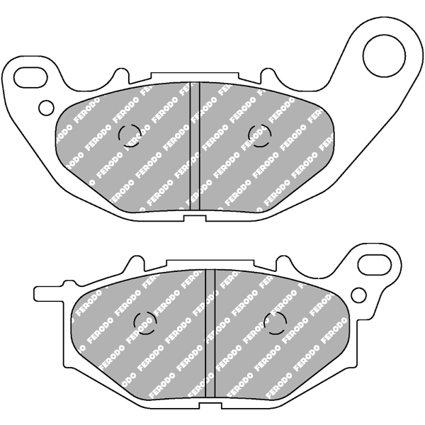 Plaquettes de frein Ferodo Eco Friction FDB2280EF 