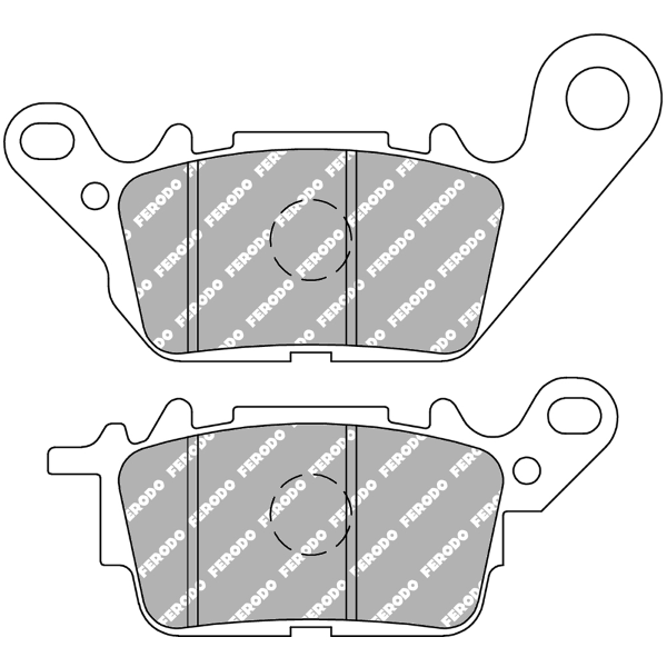 Plaquettes de frein Ferodo Ferodo Eco Friction FDB2290EF 