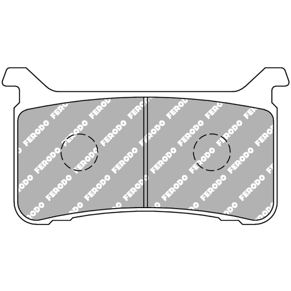 Plaquettes de frein Ferodo Sinter Racing FDB2300XRAC 