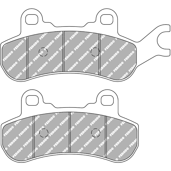 Plaquettes de frein Ferodo tout-terrain FDB2315SG 