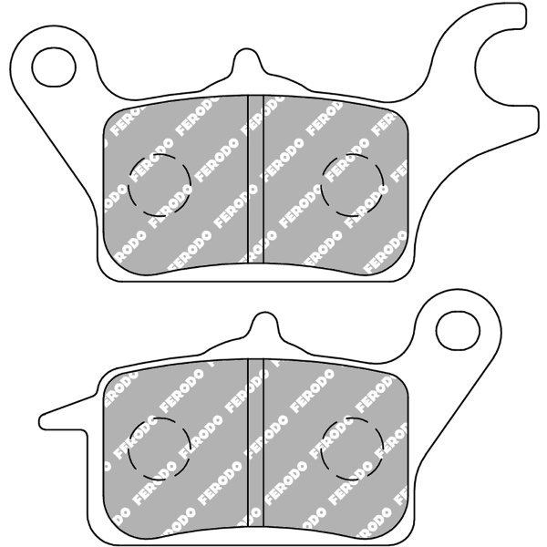 Plaquettes de frein Ferodo Eco Friction FDB2296EF 