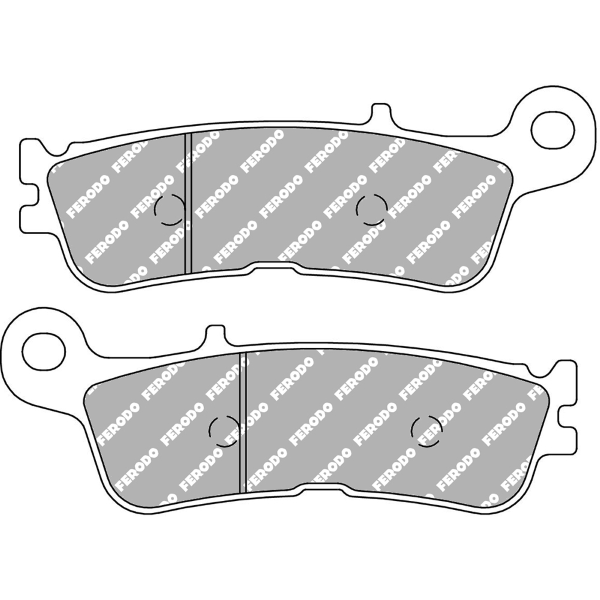 Plaquettes de frein Ferodo tout-terrain FDB2323SG 