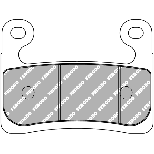 Ferodo Plaquettes de frein Sinter grip route FDB2321ST 