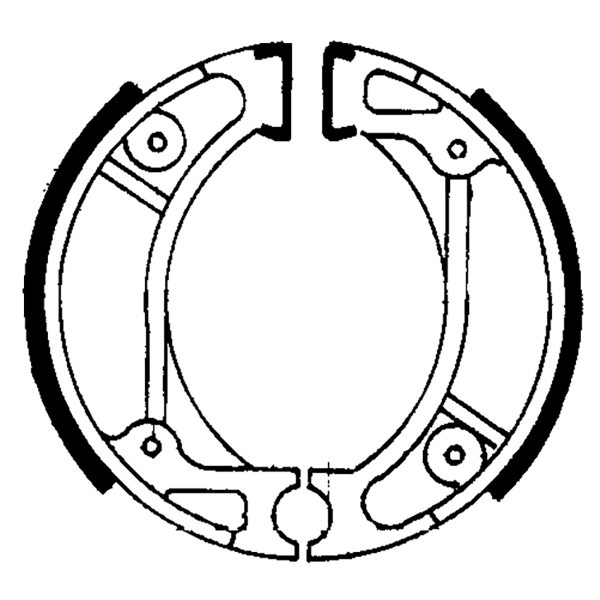 MÃ¢choires de frein FERODO FSB714 