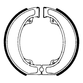 Mâchoires de frein FERODO FSB743