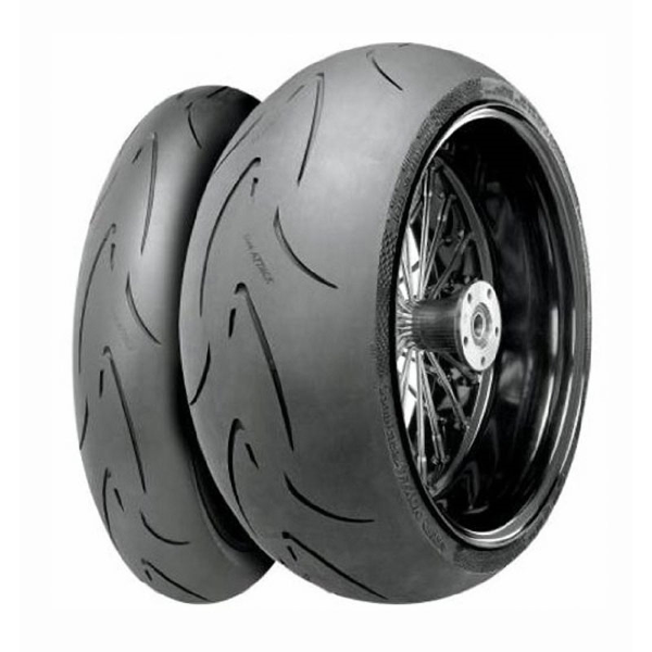 Pneu Continental 190/55-17 M/C 75W TL ContiRaceAttack Comp. Doux 