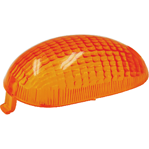 Cabochon de clignotant avant droit RMS Piaggio Zip 50cc - orange 