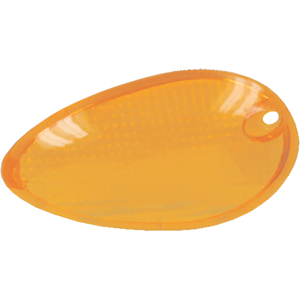 Cabochon de clignotant avant gauche RMS Piaggio Liberty 50cc - orange 