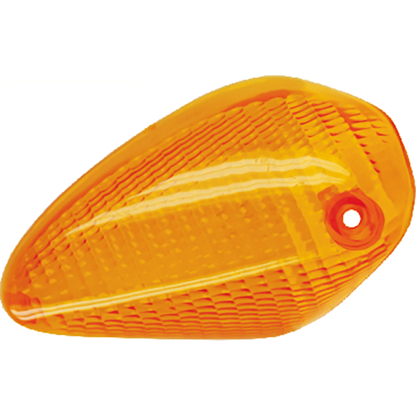 Cabochon de clignotant avant gauche RMS Piaggio Nrg 50cc - orange 