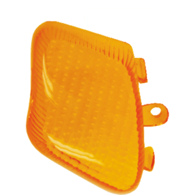 RMS Cabochon de clignotant arrière gauche Mbk Booster 50cc - orange