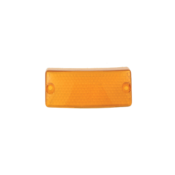 Lentille de clignotant avant gauche Siem Piaggio Vespa Px 185976 - orange 