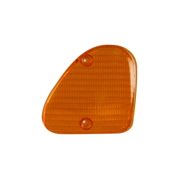 Cabochon de clignotant avant gauche Siem Piaggio Ape 50cc 294145 - orange 