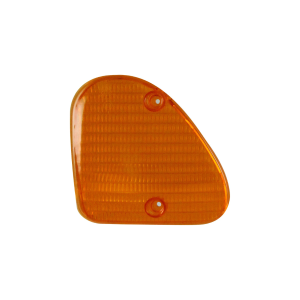 Cabochon de clignotant avant droit Siem Piaggio Ape 50cc 294146 - orange 