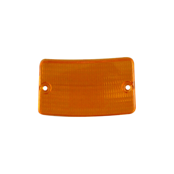 Lentille de clignotant avant droit Siem Piaggio Vespa Hp 234772 - orange 